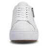 Rieker Macao Laced Platform Trainer - White Leather